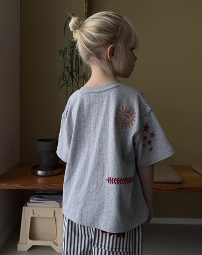 Sissel Edelbo Kids - Billie Mini T-shirt - Grey Melange